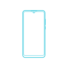 Digital Huawei Phones Huawei P30 Lite Outline Black And White Svg Vector, Free Vectors File